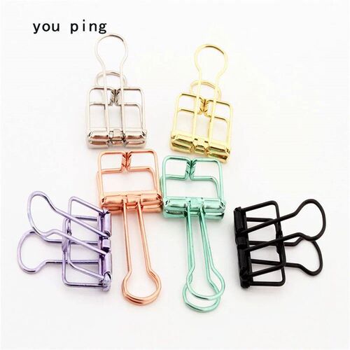 High quality  48mm 32mm 19mm Multicolor metal Binder clip fo