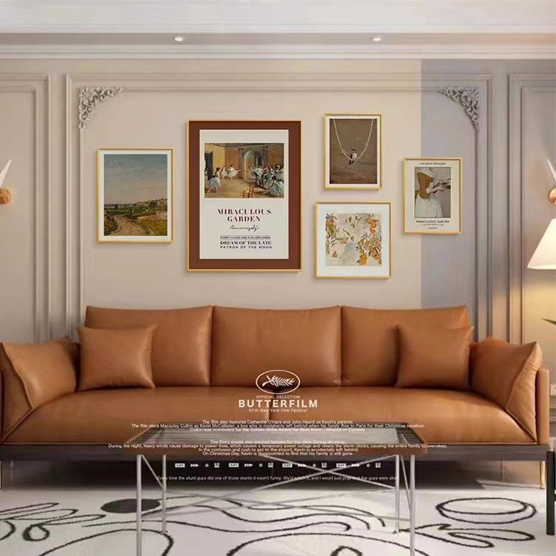 法式客厅装饰画高级感中古风艺术沙发背景墙挂画抽象复古壁画,家居饰品,现代装饰画,淘宝优惠券,粉丝福利购,淘宝优惠卷