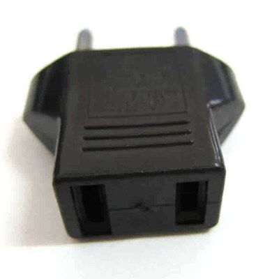 Binmer US to EU Travel AC Power Socket Plug Adapter Adapter