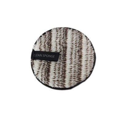 Lazy Wash Facial Cleansing Powder Puff Makeup Removal Tool L