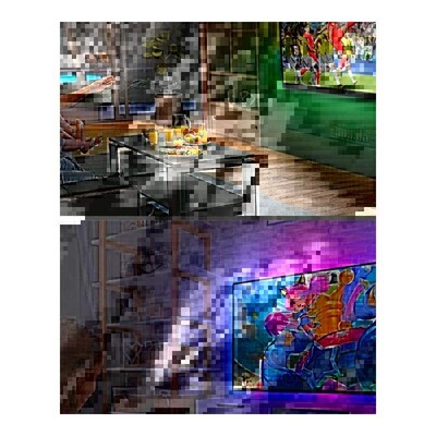 DIY Ambilight TV PC Dream Screen USB LED Strip HDTV Computer