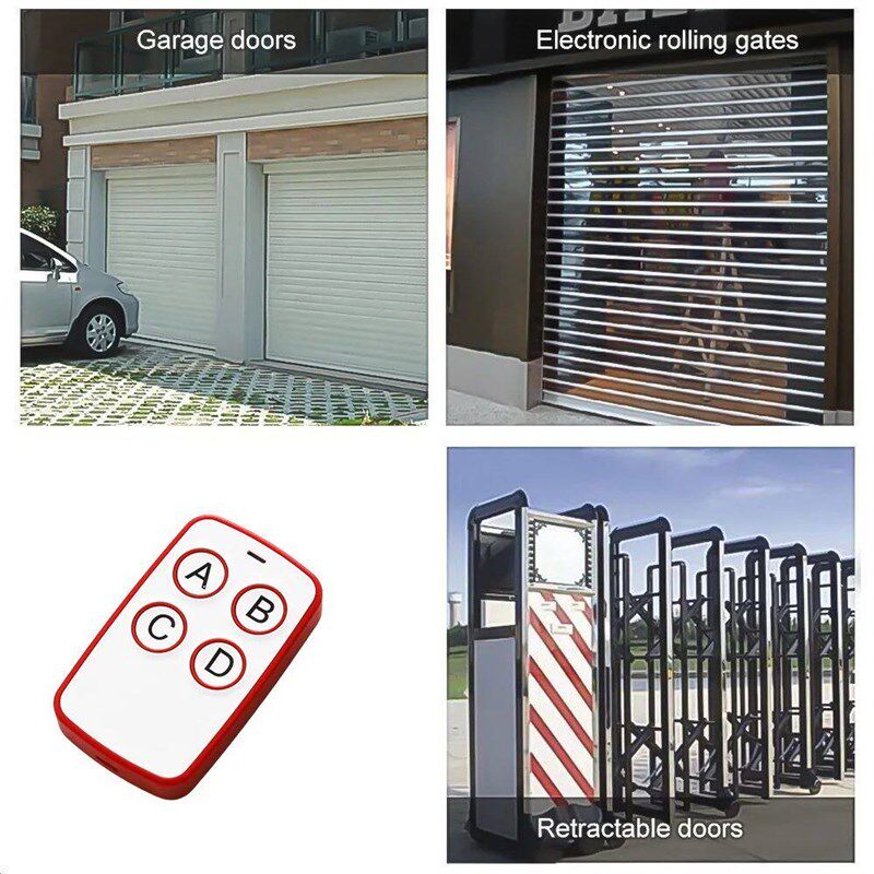 433MHz Auto Copy Remote Control Electric Garage Door Opener