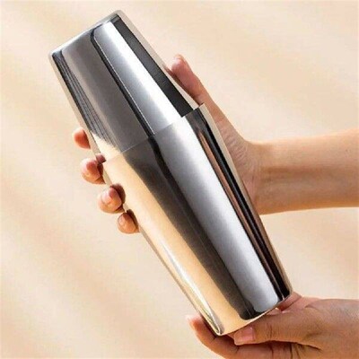 3/4Pcs Stainless Steel Cocktail Mixer Kit Professional