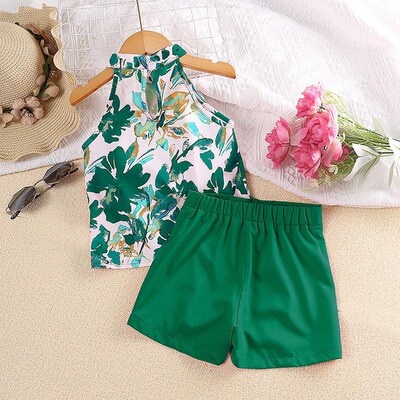 Kid Casual Summer Clothing Sets Outfits for Girls 2023 New T