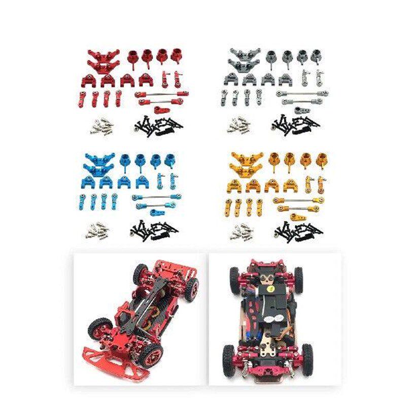 RC Car Spare Parts Upper and Lower Arms for Wltoys 1/28 RC - 实物图
