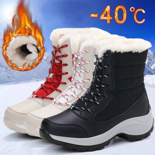 Snow Boot Women New Ladie Shoe Platform Shoe Woman Flat Keep