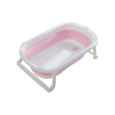 Temperature-sensing Baby Bath Tub Folding Newborn Household