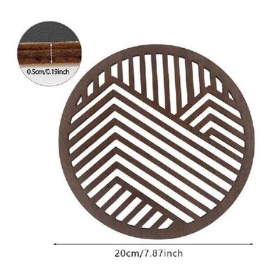 Wood Geometric Wall Decor Modern Wall Art Wooden Nature