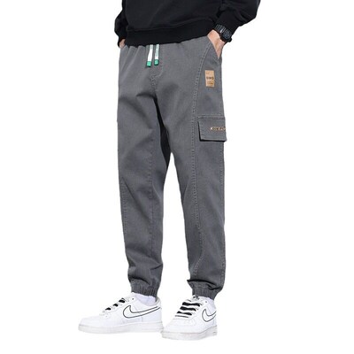 Summer Thin Ice Silk Casual Pants Mens Foot Quick-rying Spo