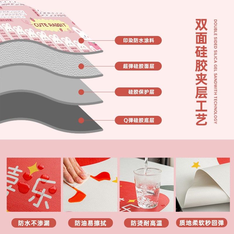 书桌垫小学生儿童环保护眼写字台专用桌垫学习办公电脑桌布保护垫,居家布艺,桌布,淘宝优惠券,粉丝福利购,淘宝优惠卷