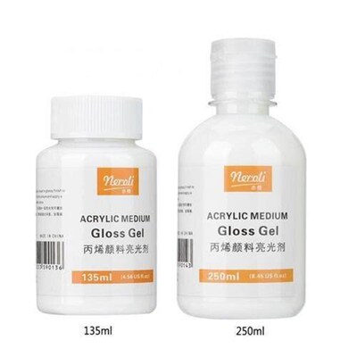 Artists Drawing Pigment Polish Acrylic Medium Gloss Gel Art