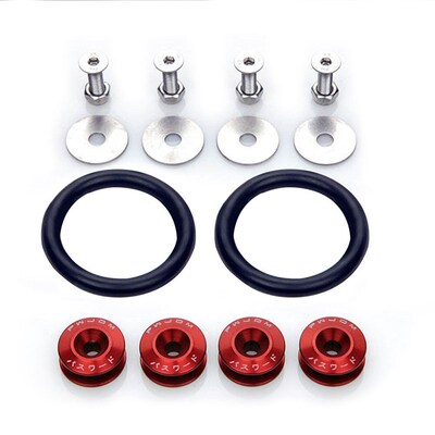Car Bumper Mount Quick Release Bumpers Auto Chrome Fastener