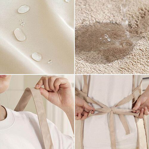 Waterproof and Oil-Resistant Adult Apron for Home Kitchen Co