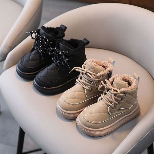 2023 rend Fashion Winter Martin Boots For Girls Korean Style