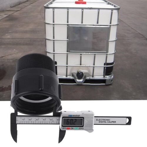 1000L IBC Tote tank Garden Hose heavy duty BSP adaptor barre