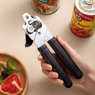 Can opener, kitchen bottle opener, powerful can opener, hous