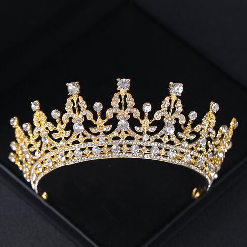 Silver Color Crystal Tiaras And Crowns Rhinestone Princess Q
