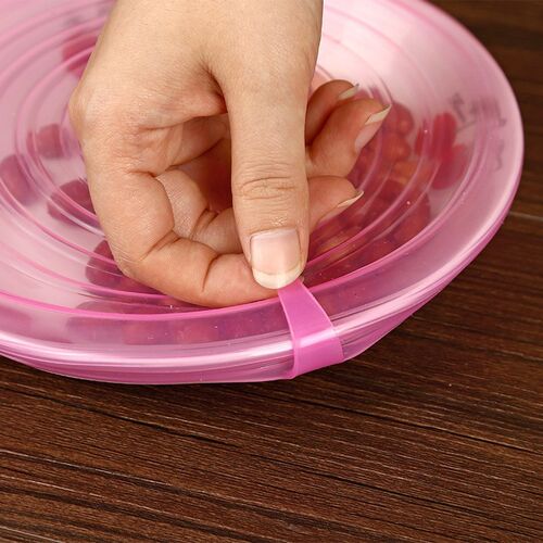 Silicone Food Wraps Stretch Reusable Airtight Food Wrap Cove