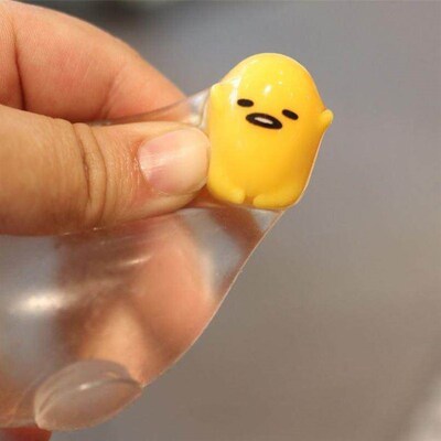 Funky Egg Splat Ball Squishy Toys Stress Relief Eggs Yolk