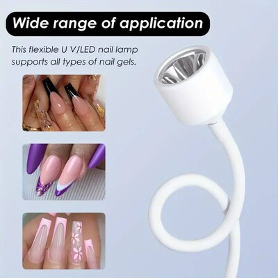 Nail Dryer Uv Led Nail Lamp Foldable Curing Lights Desk Lamp
