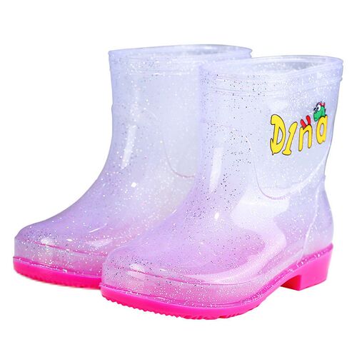 Childrens Rain Boots For Boys And Girls, Non-slip, Lightwei