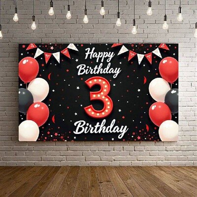 Easy To Hang Celebration Banner  Banner Party Backdrop For