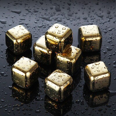 Stainless steel ice metal ball quick freezing whisky ice