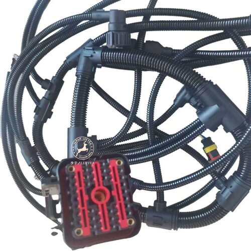 挖掘机线束耐用EC240B EC290B喷油嘴线束VOE21814766/D7E工程机配