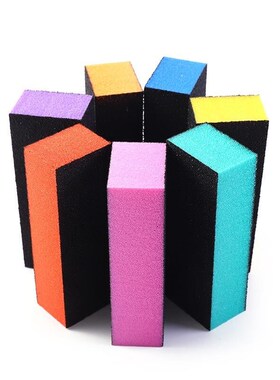 PrettyClaw  20pc Nail Buffer Blocks Medium Size 80/100 B