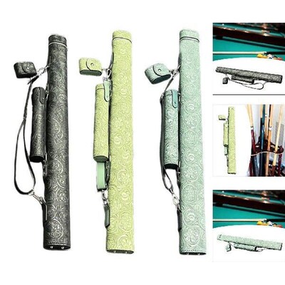 Pool Stick Case 2 Holes Heavy Duty Portable Compact