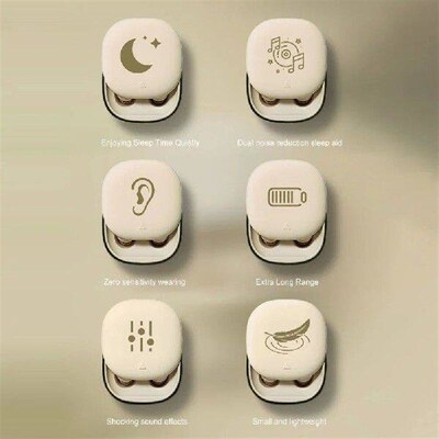 Sleep Earbuds Quiet-Comfort Wireless Earbuds