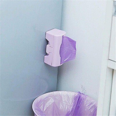 1/2PCS Plastic Bag Container Wall-mounted Kitchen Garbage