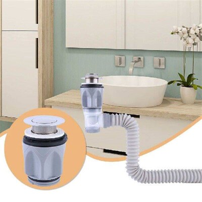 Retractable Deodorant Sewer Drainage Water Hose Wash Basin
