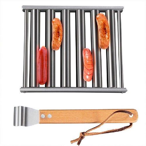 Hot Dog Roller Sausage Roller Rack Stainless Steel Hot Dog