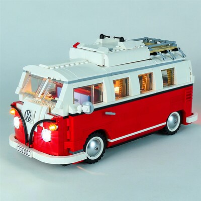 Light Led Kit For Creator 10220 T1 Camper Van Compatible Wit