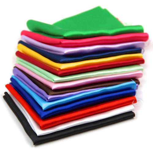 50cmX150cm 22 Color Soft Satin Fabric Wedding Party Decorati