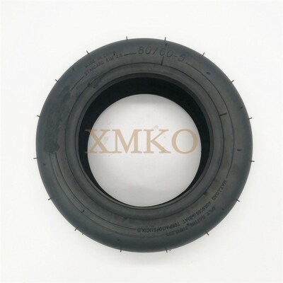 DurKee 80/60-5 Tubeless Vacuum Tire For 2.5 Rim Electric Sco