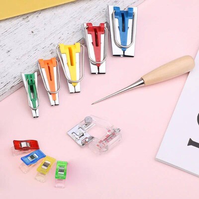 IMZAY Bias Tape Makers Set Different Sizes Bias Tape Maker P