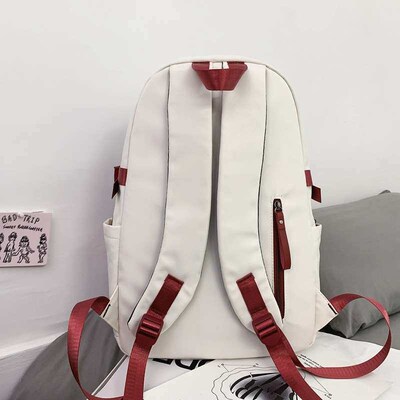 Schoolbag Womens Big Capacity Mens Senior high school Juni
