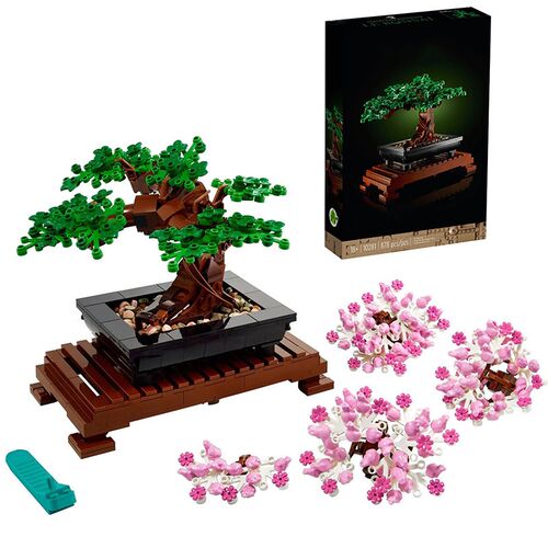 Bonsai ree Flower Bouquet Perpetual Building Block Bricks Mo