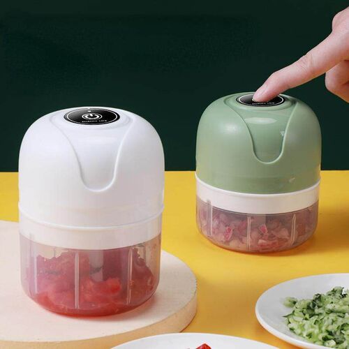100/250ml Mini USB Wireless Electric Garlic Masher Press Min