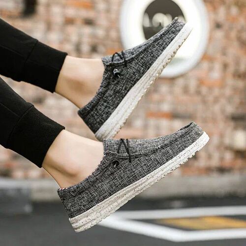 Mens Casual Shoes Light Non-slip Loafer Flat Shoes Outdoor