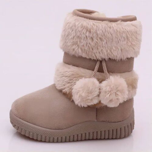 New Girls Snow Boots Winter Comfortable Thick Warm Kids Boot