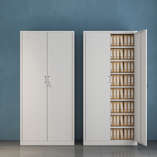 分体五节文件柜档案柜带锁财务凭证柜顶柜铁皮柜单节办公柜资料柜