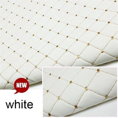 140*100cm Thick PU Leather Fabric Artificial Synthetic