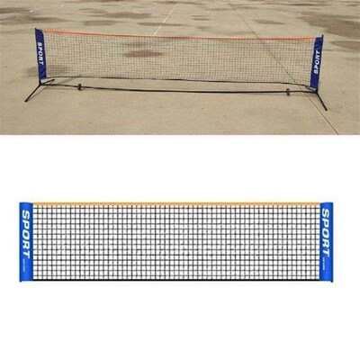 Badminton Net Thicker Foldable Pickleball Net Easy Setup