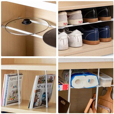 Adjustable Curtain Rod Without Drilling Metal Spring Loaded