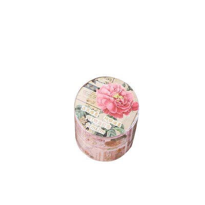 Retro Style Stamp Tape Megapixel Pet Special Oil Japanese