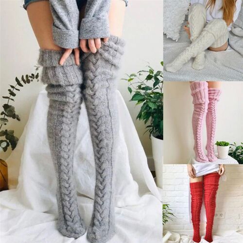 Womens Stockings Wool Foot Warmers Fashion Lady Stockings C