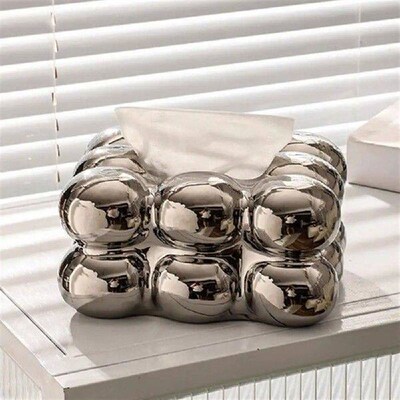 19.5x15x10cm Paper Pasket 2023 Home Decoration Cotton Candy
